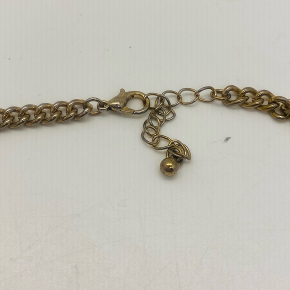 Beach Starfish Goldtone Statement Necklace - resort Wear - Picture 5 of 8